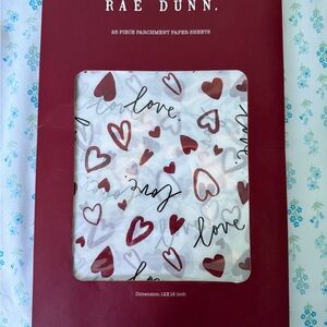 Rae Dunn Heart Parchment Paper Sheets